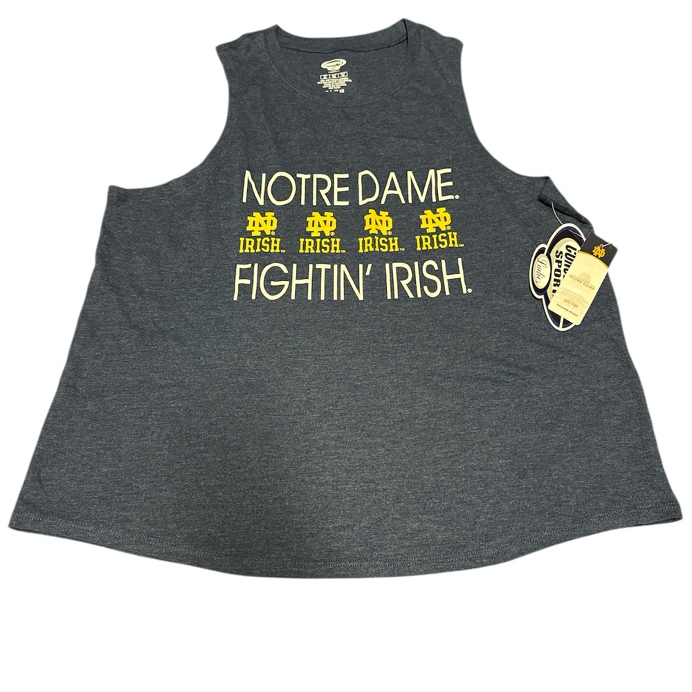 Women's Concepts Sport Navy Notre Dame Fighting Irish Tank Top Sleep‎ Top PJs XL